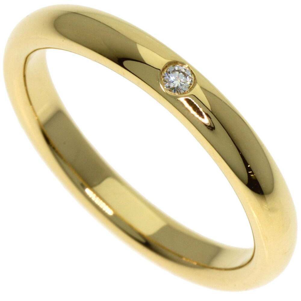 TIFFANY 18k Gold Diamond Ring
